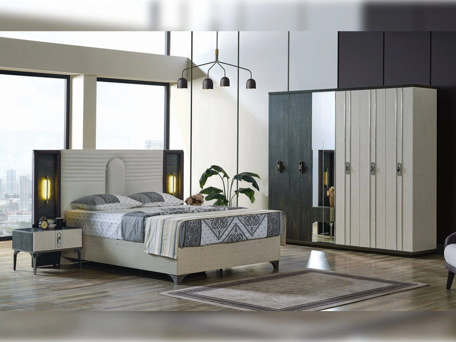 Nero Storage Bed With Headboard