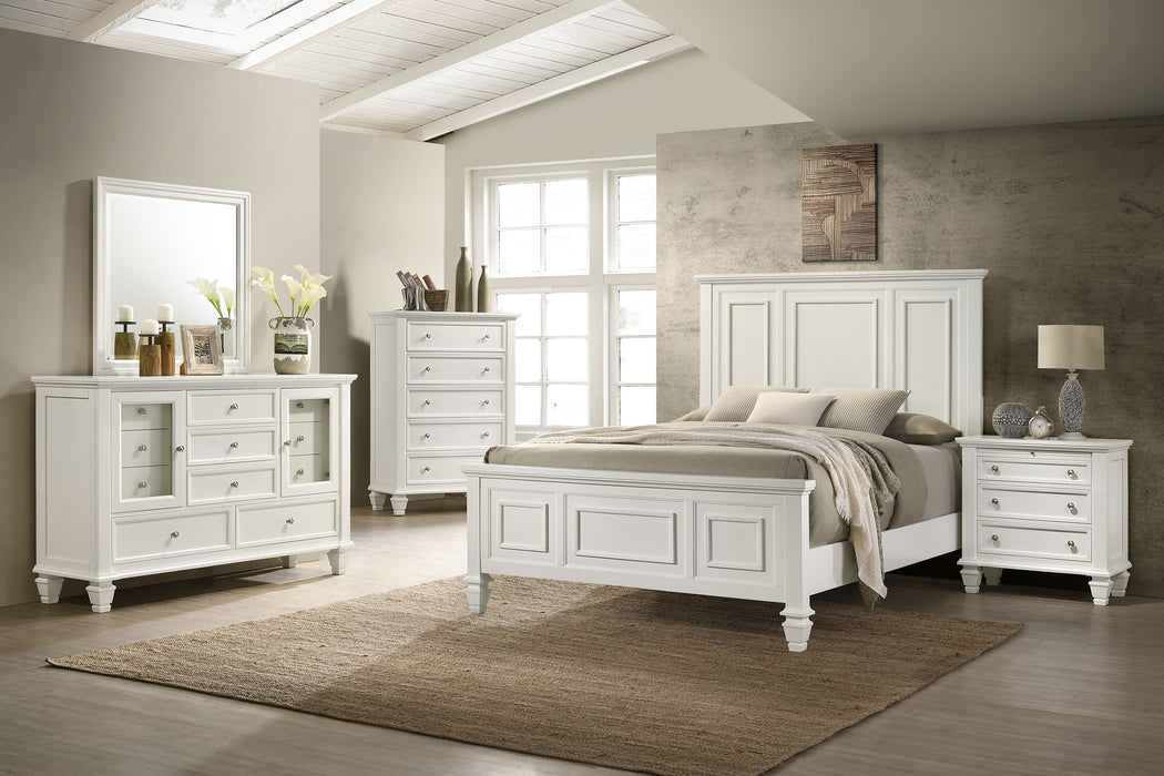 Sandy Beach 4 & 5 Piece Pc Bedroom Set Cal.King & E.King