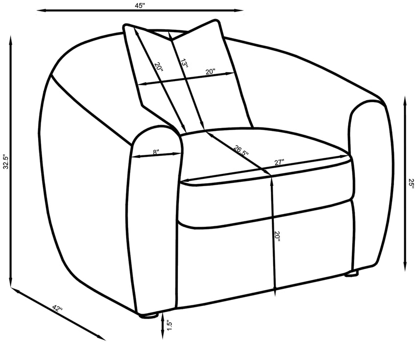 Isabella Stationary 3 Pc Set White