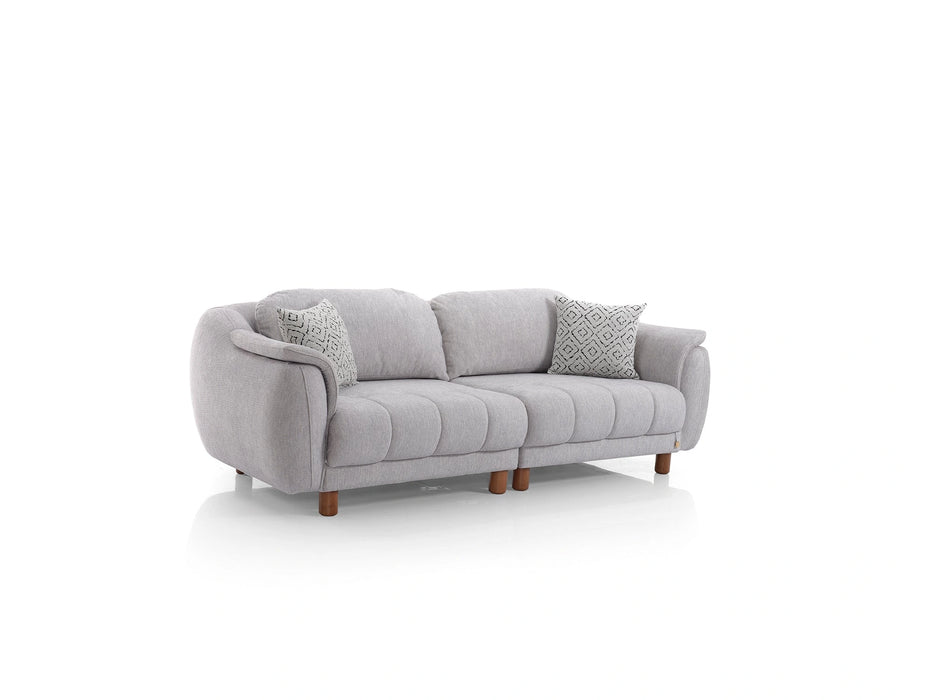 Happy Stationary Sofa Grey