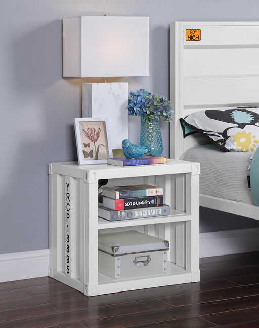 Cargo White Nightstand (USB) image