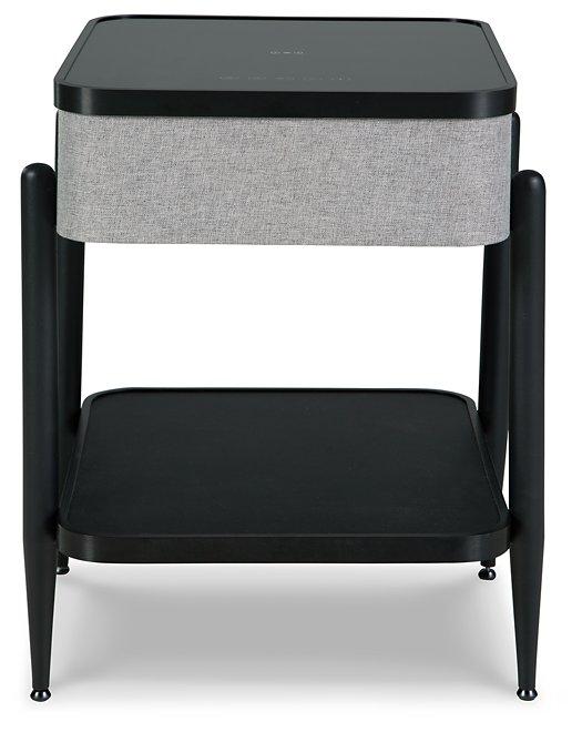 Jorvalee Accent Table with Speaker