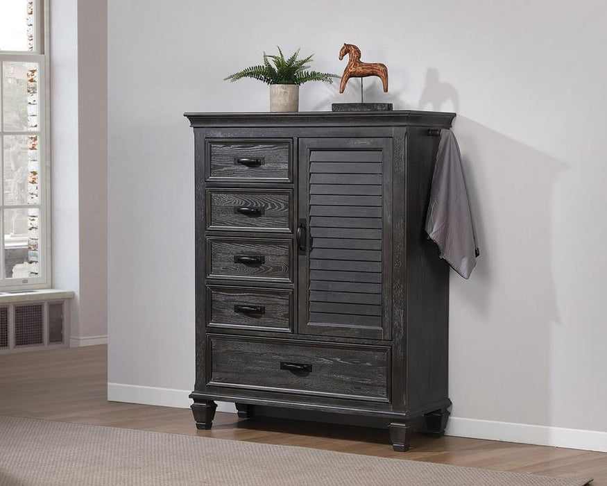 Franco 5-drawer Chest Weathered Sage