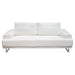 Russo Sofa w/ Adjustable Seat Backs in White Air Leather by Diamond Sofa image