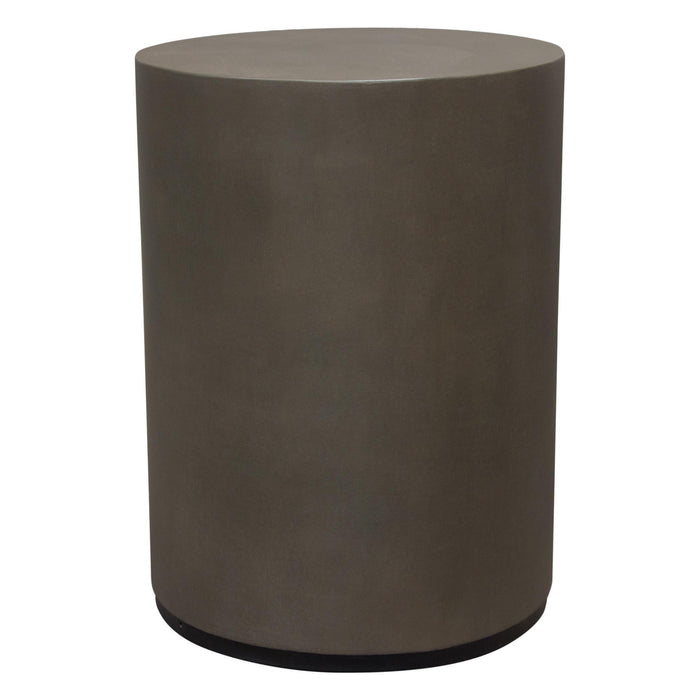 Montage Round Natural Cement End Table by Diamond Sofa image