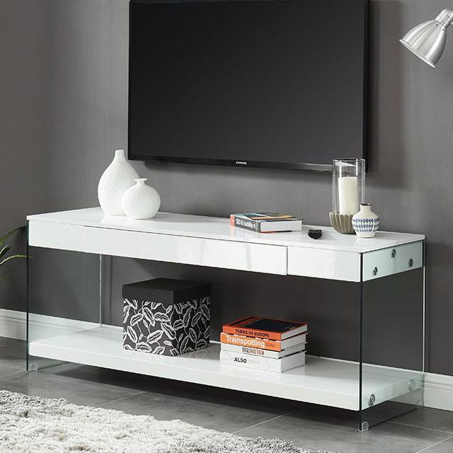 Sabugal White 70" TV Stand