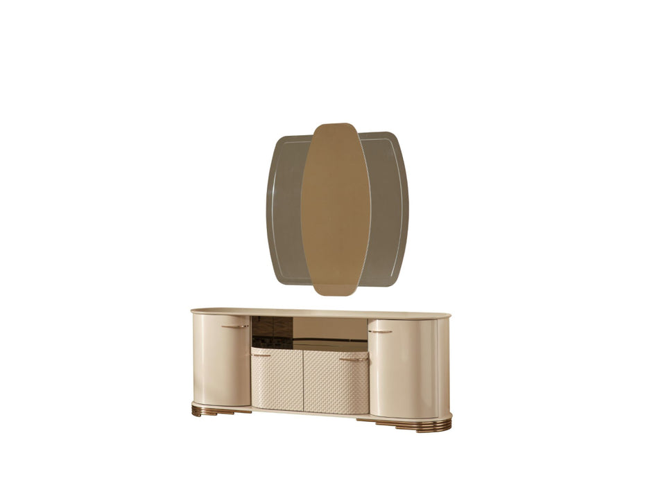 Paris Dining Room Console with Mirror