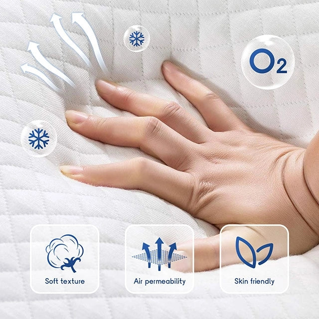 Artemisia 6" Full, Queen, & Twin Memory Foam Mattress