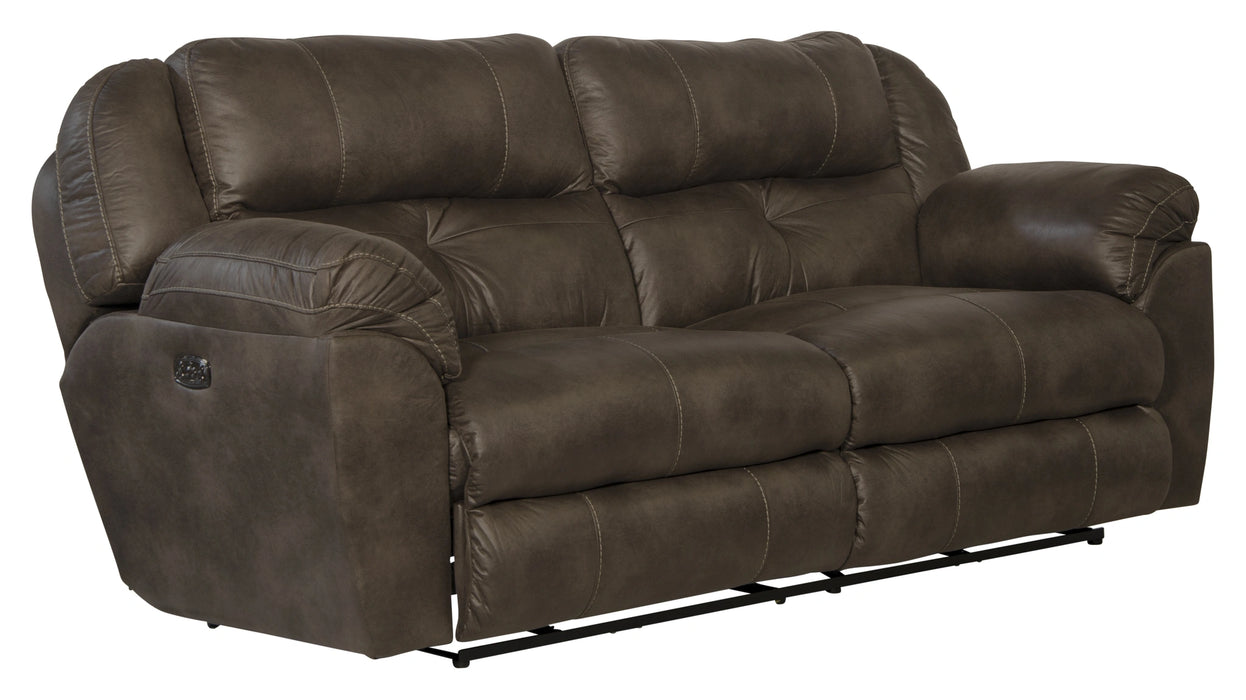 Ferrington Power Headrest w/ Lumbar Power Lay Flat Reclining Sofa