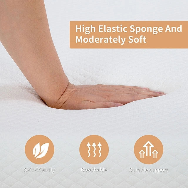 Artemisia 8" Memory Foam Mattress White