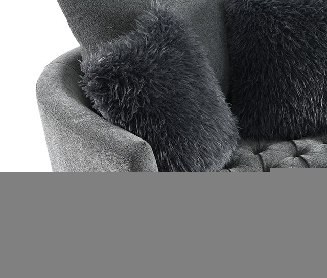 Sofi Button Tufted Swivel Chair