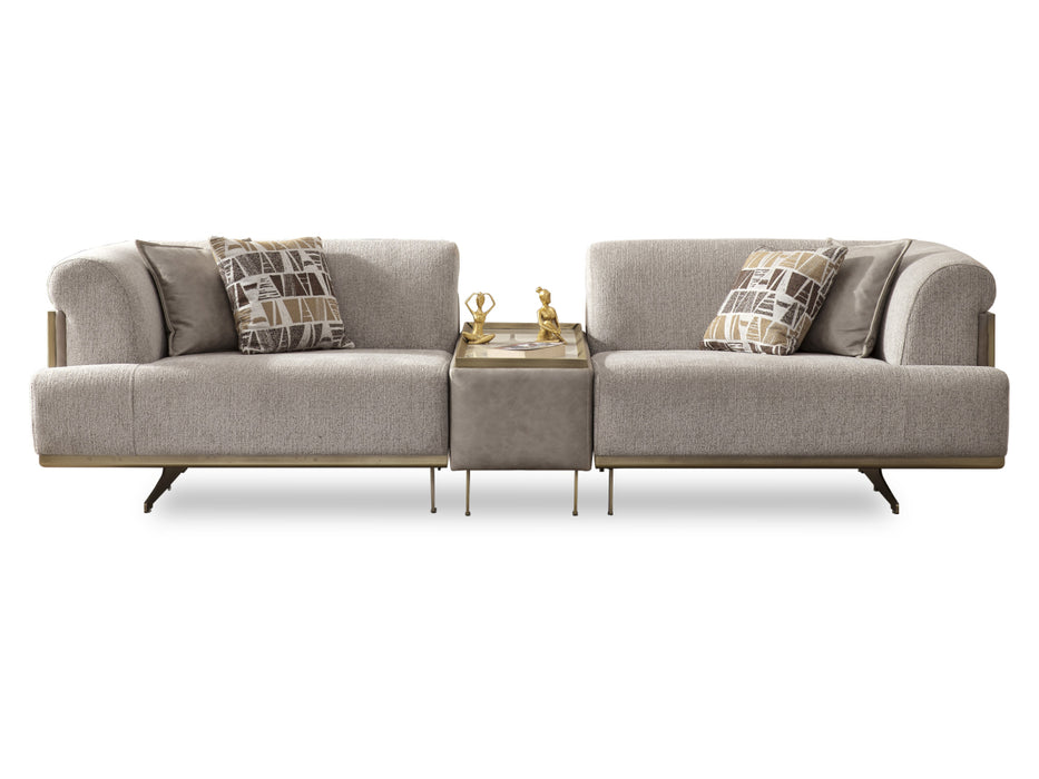 Urla 3 Seat Sofa Beige